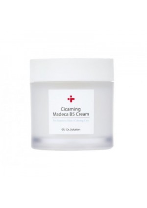 DR. SOLUTION CICAMING B5 MADECA CREAM 70 ml - Intensive Soothing and Moisturizing Cream for Sensitive and Fatigued Skin